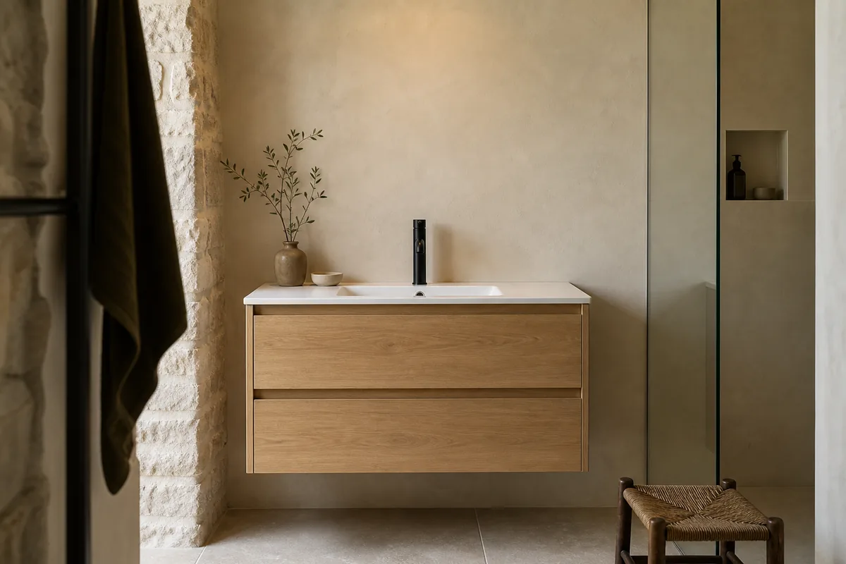 Meuble de salle de bain à Angoulême : choisir et bien fixer